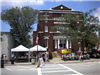 Rib Festival Booths in front of Center for Older Adults