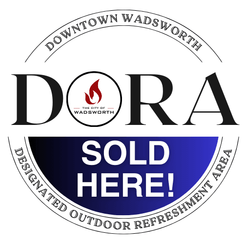 Sold Here Business Window Decal