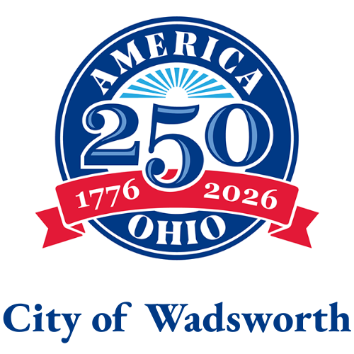 City of Wadsworth AMerica 250 logo
